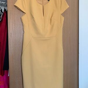 Banana Republic Mustard Yellow Dress